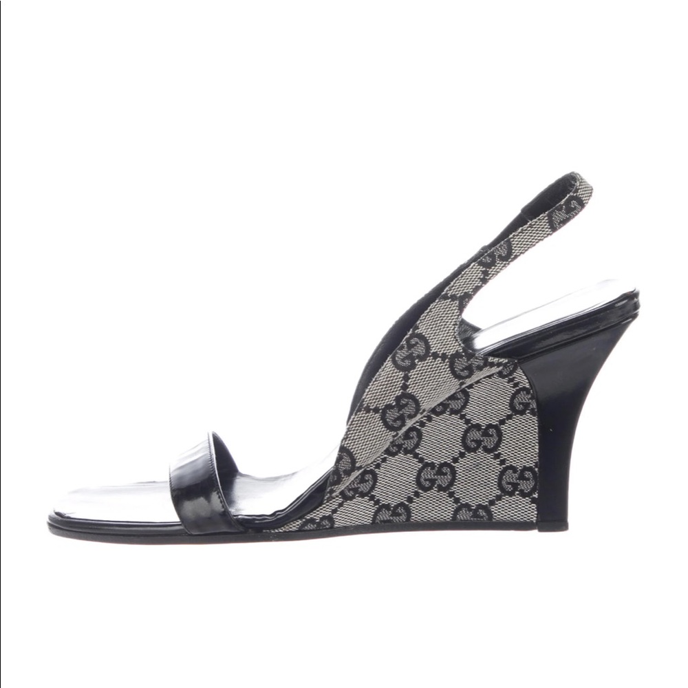 Gucci sling back sandals